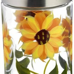relaxdays Vorratsglas »Vorratsgläser Blumenmuster 4er Set«, Glas -Neuetischkultur Verkäufe 2022 2b41813b f209 5a75 a8ea 305b43e8e2e0