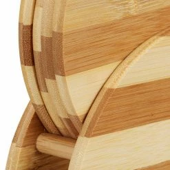 relaxdays Frühstücksbrett »Bambus Frühstücksbrettchen gestreift«, Bambus -Neuetischkultur Verkäufe 2022 2cfd0a2d a364 5240 a1d8 65f8530338f3