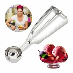 relaxdays Eisportionierer »Eisportionierer Edelstahl 39 mm«