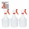 relaxdays Sprühflasche »3 x Sprühflasche weiß-rot«, 1 Liter