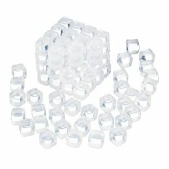 relaxdays Eiswürfelform »Wiederverwendbare Eiswürfel 100er Set«