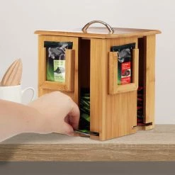 relaxdays Teebox »Teebox drehbar aus Bambus«, Bambus 11 relaxdays Teebox »Teebox drehbar aus Bambus«, Bambus -Neuetischkultur Verkäufe 2022 2ee4773d 7566 54cf 872b d63284dc49c2