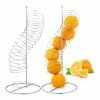 relaxdays Obstschale »2 x Obsthalter Spirale Metall«, Eisen