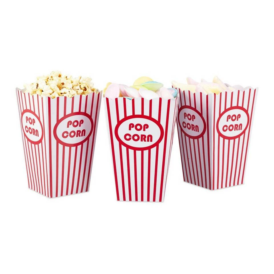 relaxdays Snackschale »Popcorntüten 48 Stück«, Pappe 8 relaxdays Snackschale »Popcorntüten 48 Stück«, Pappe – Bild 8