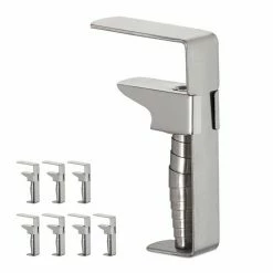 Tischklammer »8 x Tischklammern Edelstahl«, relaxdays