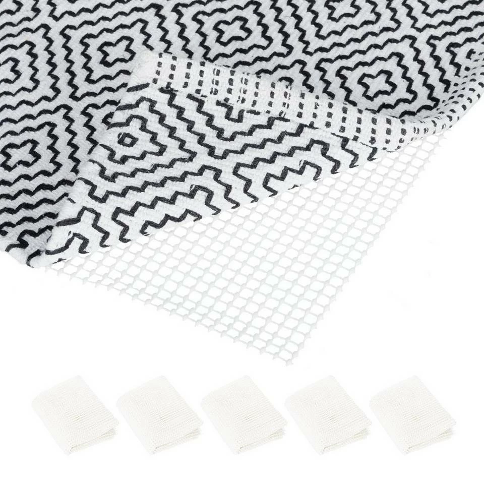 relaxdays Antirutschmatte »5 x Antirutschmatte für Teppiche« 1 relaxdays Antirutschmatte »5 x Antirutschmatte für Teppiche«