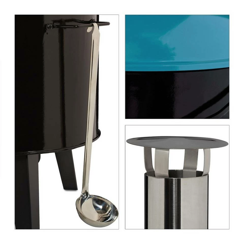 relaxdays Feuertopf »Gulaschkanone mit Grillrost« 9 relaxdays Feuertopf »Gulaschkanone mit Grillrost« – Bild 9