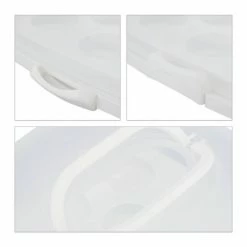 relaxdays Kuchentransportbox »Eckige Kuchenbox«, Kunststoff, Weiß -Neuetischkultur Verkäufe 2022 35e7c07f 5e6c 5222 8e09 6403a0ffc75e