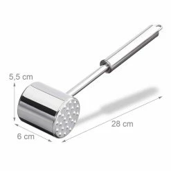 relaxdays Fleischklopfer »2 x Fleischklopfer aus Edelstahl« 10 relaxdays Fleischklopfer »2 x Fleischklopfer aus Edelstahl« -Neuetischkultur Verkäufe 2022 3a38c535 b66c 5052 91cc 9280dfb697fb