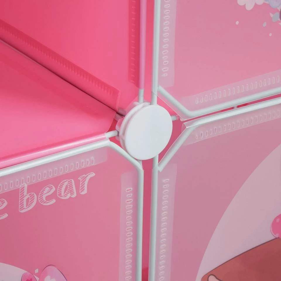 relaxdays Steckregal »Kinder Steckregal mit Kleiderstangen« 9 relaxdays Steckregal »Kinder Steckregal mit Kleiderstangen« – Bild 9