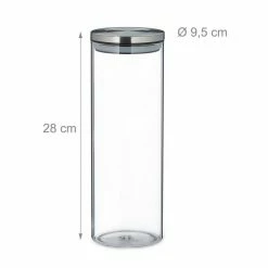 relaxdays Vorratsglas »Vorratsglas 3er Set 1,8 Liter«, Glas 11 relaxdays Vorratsglas »Vorratsglas 3er Set 1,8 Liter«, Glas -Neuetischkultur Verkäufe 2022 40f756b7 b139 58c1 b081 01a679f55b85