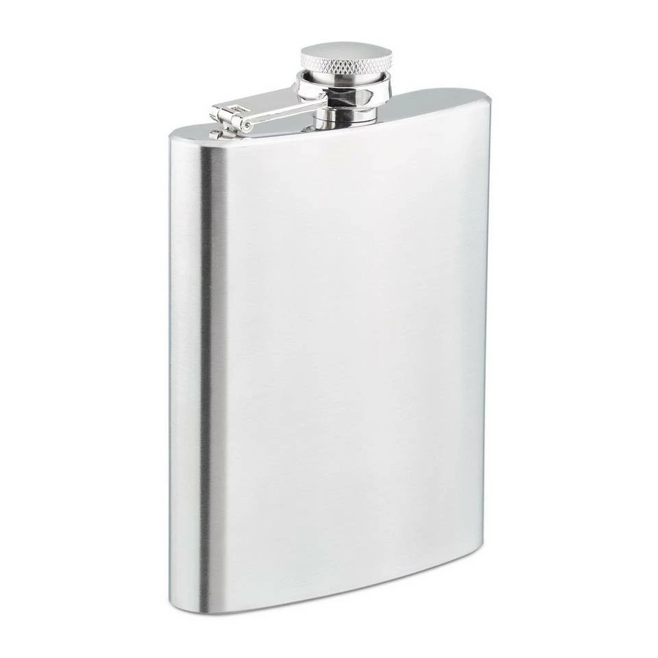 relaxdays Flachmann »Flachmann Set Edelstahl 7 teilig« 10 relaxdays Flachmann »Flachmann Set Edelstahl 7 teilig« – Bild 10