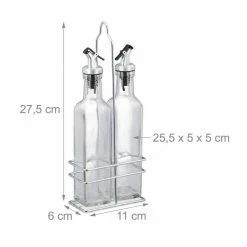 relaxdays Menage-Set »Essig und Ölspender im Gestell« -Neuetischkultur Verkäufe 2022 435c1e6c 9be3 5f9a 9130 c996d45a60ea