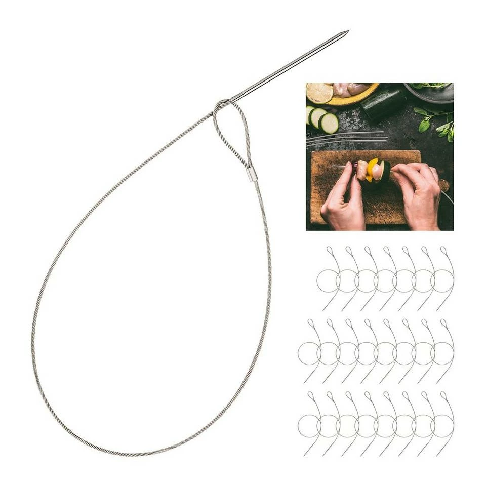 relaxdays Grillspieß »24 x Grillspieß« 1 relaxdays Grillspieß »24 x Grillspieß«