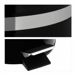 relaxdays Mülleimer »Mülleimer 12 l«, Schwarz Wei&szlig; Schwarz Silber, Schwarz Silber, Grau Schwarz Silber -Neuetischkultur Verkäufe 2022 469b7f8b 7b30 5ed5 96e0 f169a4d572d9