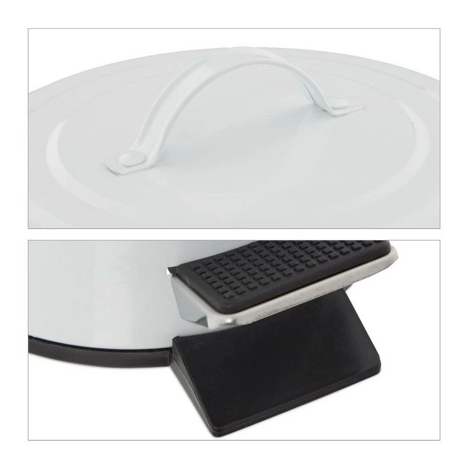 relaxdays Kosmetikeimer »Kosmetikeimer 3 Liter«, Weiß Schwarz, Grau Schwarz, Weiß Schwarz 9 relaxdays Kosmetikeimer »Kosmetikeimer 3 Liter«, Weiß Schwarz, Grau Schwarz, Weiß Schwarz – Bild 9