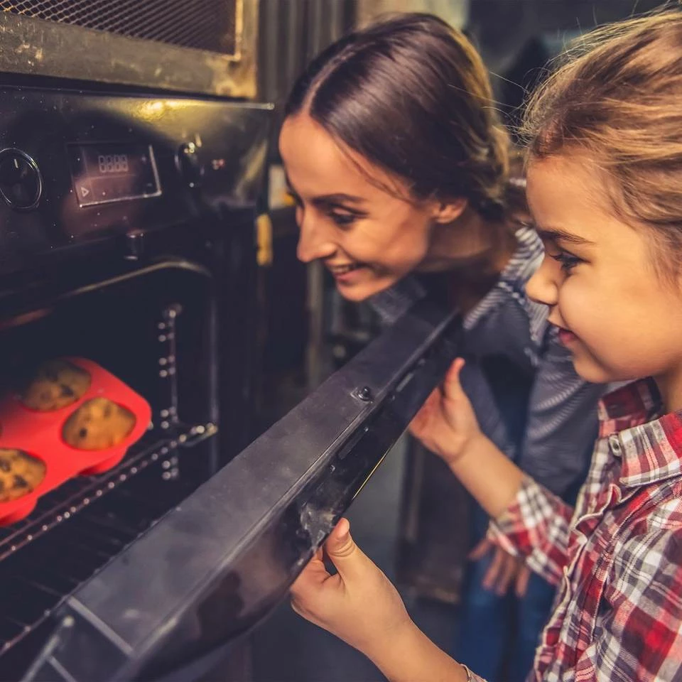 relaxdays Muffinplatten »4 x 6er Muffinform aus Silikon«, Silikon 3 relaxdays Muffinplatten »4 x 6er Muffinform aus Silikon«, Silikon – Bild 3