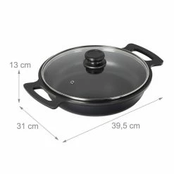 relaxdays Servierpfanne »Servierpfanne mit Deckel« -Neuetischkultur Verkäufe 2022 46cdf8e4 9054 5924 8523 1feb0de60446