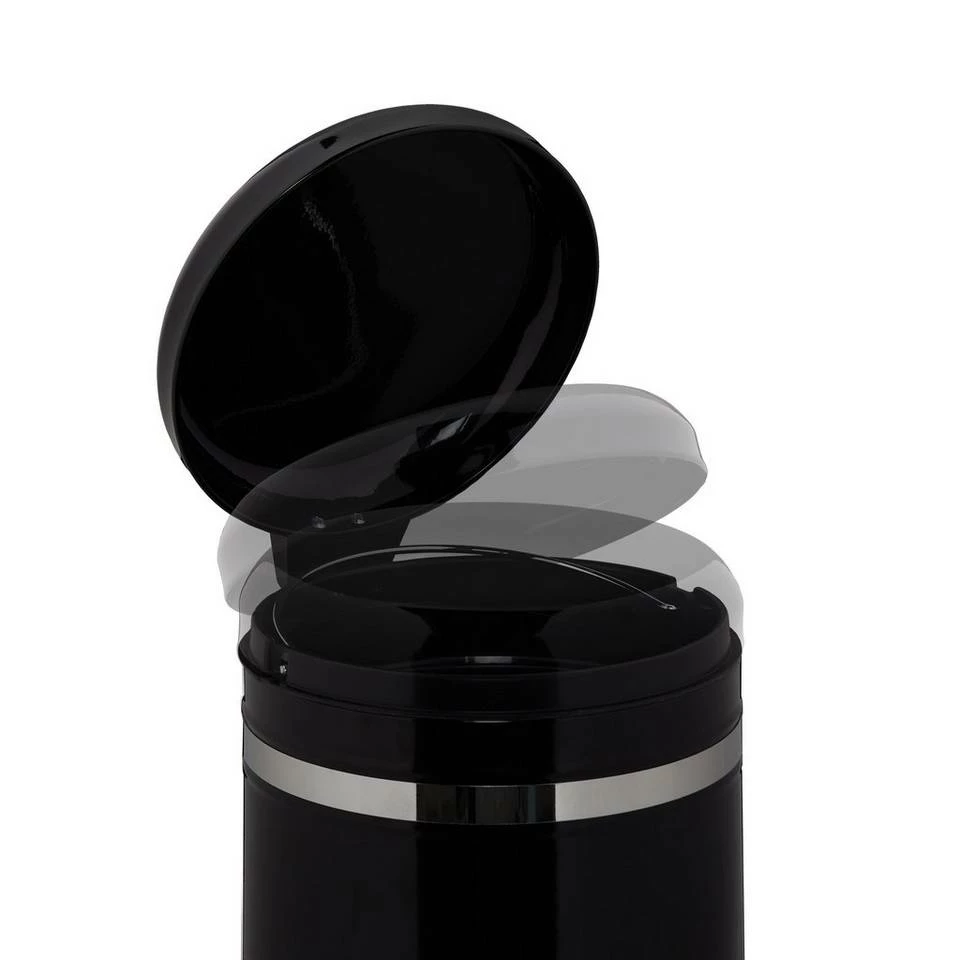 relaxdays Kosmetikeimer »Kosmetikeimer 5l mit Absenkautomatik«, Schwarz Weiß Silber Schwarz, Schwarz Silber, Grau Silber Schwarz 7 relaxdays Kosmetikeimer »Kosmetikeimer 5l mit Absenkautomatik«, Schwarz Weiß Silber Schwarz, Schwarz Silber, Grau Silber Schwarz – Bild 7