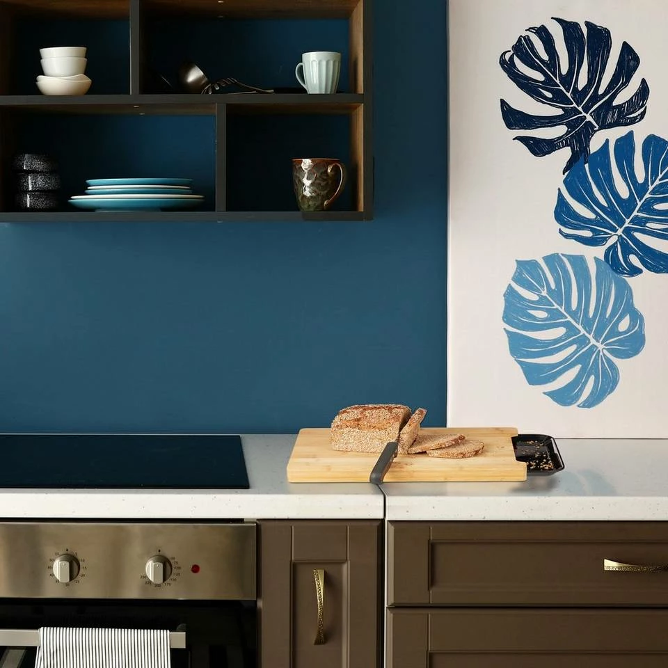 relaxdays Schneidebrett »Schneidebrett mit Auffangschale«, Bambus 2 relaxdays Schneidebrett »Schneidebrett mit Auffangschale«, Bambus – Bild 2