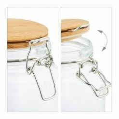 relaxdays Vorratsglas »12 x Vorratsglas mit Bügelverschluss«, Glas -Neuetischkultur Verkäufe 2022 4d1da84e e4cc 57a4 b466 00d82ac299ac