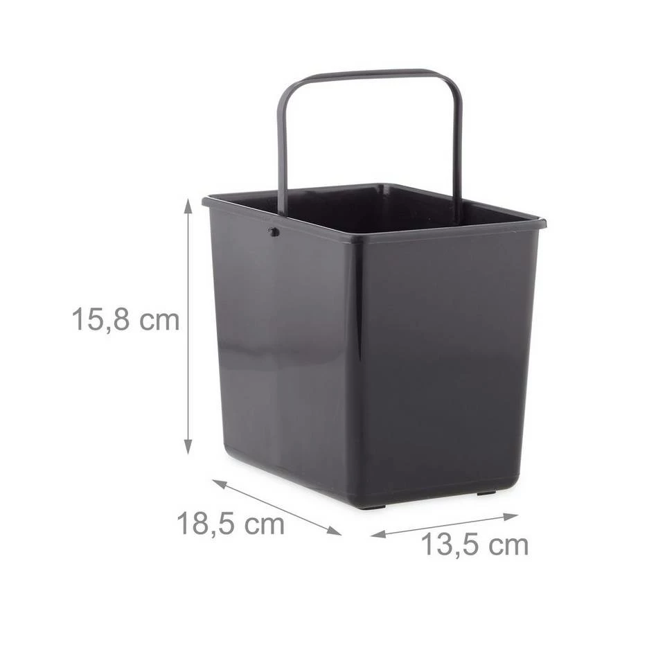 relaxdays Mülleimer »Edelstahl Mülleimer mit Sensor«, 5 Liter 5 relaxdays Mülleimer »Edelstahl Mülleimer mit Sensor«, 5 Liter – Bild 5