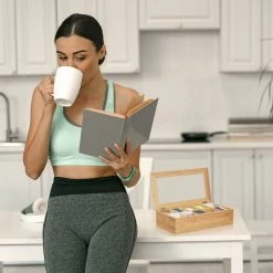 relaxdays Teebox »Teebox Bambus 10 Fächer«, Bambus 11 relaxdays Teebox »Teebox Bambus 10 Fächer«, Bambus -Neuetischkultur Verkäufe 2022 4e782644 f154 5ebb a895 21b2b3b63355