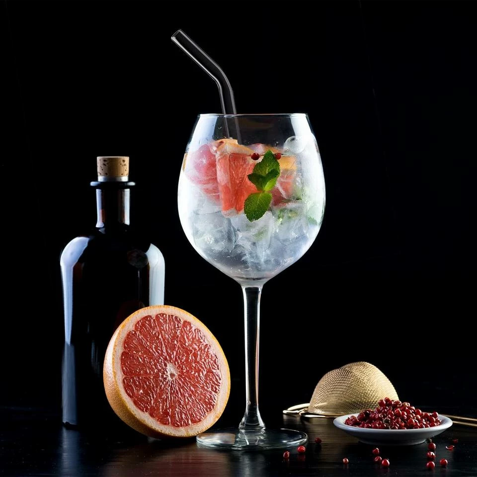 relaxdays Trinkhalme »12 x Strohhalme Glas gebogen 15 cm« 2 relaxdays Trinkhalme »12 x Strohhalme Glas gebogen 15 cm« – Bild 2