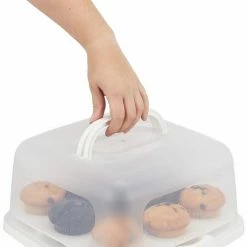 relaxdays Kuchentransportbox »Eckige Kuchenbox«, Kunststoff, Weiß -Neuetischkultur Verkäufe 2022 504f064b e57c 53ec 8969 a504453dc623