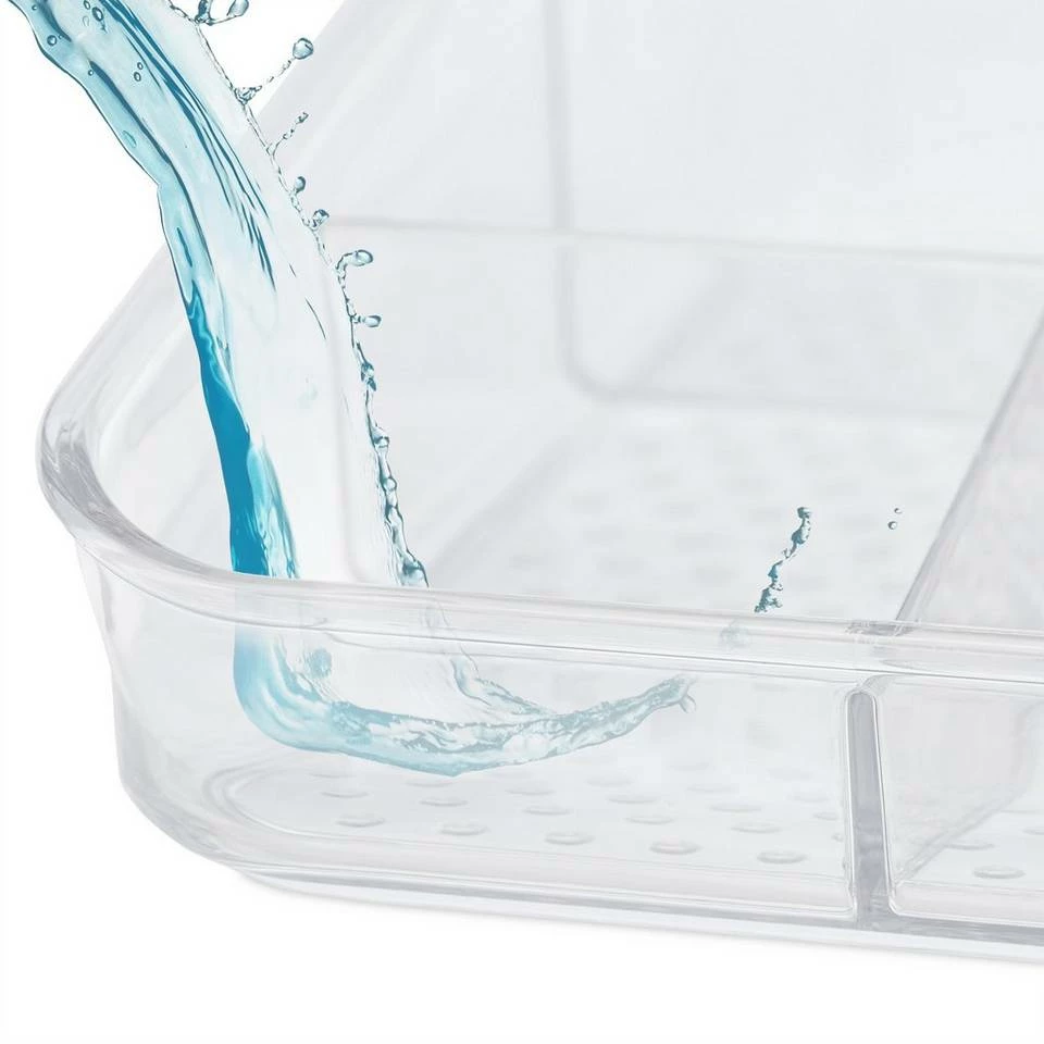 relaxdays Teebox »Transparente Teebox mit 8 Fächern«, Kunststoff 6 relaxdays Teebox »Transparente Teebox mit 8 Fächern«, Kunststoff – Bild 6