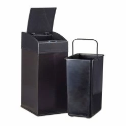 relaxdays Mülleimer »Sensor Mülleimer mit Inneneimer«, Schwarz Wei&szlig; Schwarz -Neuetischkultur Verkäufe 2022 511bcc12 1371 5e90 b698 7a0257dcb6e3