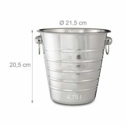 relaxdays Sektkühler Sektkühler Edelstahl mit Griffen -Neuetischkultur Verkäufe 2022 5275eb79 790b 513a ba65 c10399ae9ceb