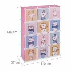 relaxdays Steckregal »Kinder Steckregal mit Kleiderstangen« -Neuetischkultur Verkäufe 2022 5324df9f 4cae 50df adc7 6aeef56ea245