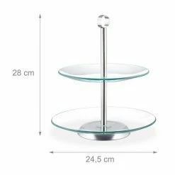 relaxdays Etagere »Etagere 2 Etagen«, Glas 12 relaxdays Etagere »Etagere 2 Etagen«, Glas -Neuetischkultur Verkäufe 2022 53c9a623 fc05 5885 b811 36ac1858e9fa