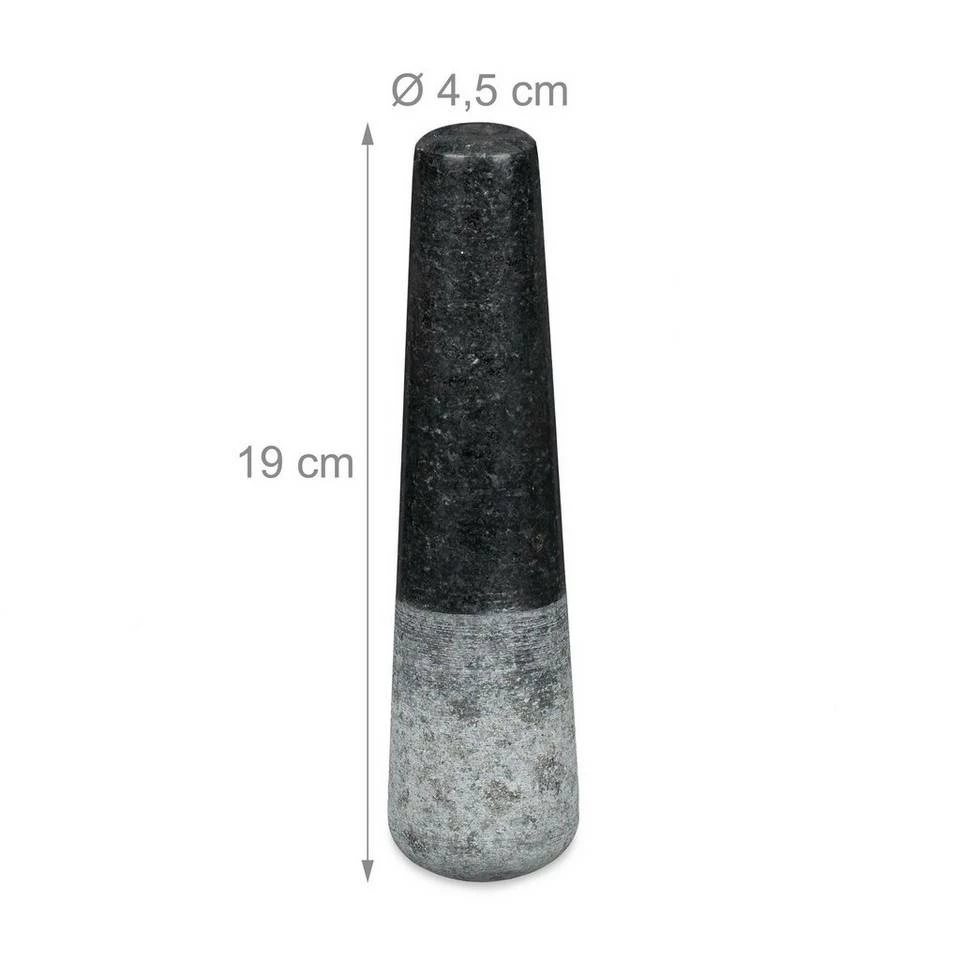 relaxdays Mörser »Granit Mörser mit Stößel hoch« 5 relaxdays Mörser »Granit Mörser mit Stößel hoch« – Bild 5