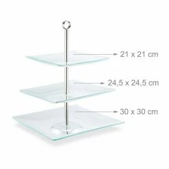relaxdays Etagere »Etagere 3 Etagen«, Glas 14 relaxdays Etagere »Etagere 3 Etagen«, Glas -Neuetischkultur Verkäufe 2022 5598efc5 334e 5d0e ac1a 999e74cb6e4d