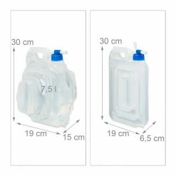 relaxdays Kanister »Wasserkanister Camping 4er Set, BPA frei«, 7,5 Liter 11 relaxdays Kanister »Wasserkanister Camping 4er Set, BPA frei«, 7,5 Liter -Neuetischkultur Verkäufe 2022 5756950f 652a 5e68 b703 eb7fd968ab3f