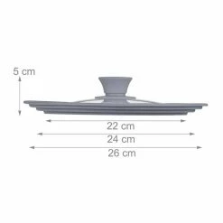 relaxdays Topfdeckel »2x Universal Topfdeckel 22-26 cm grau« -Neuetischkultur Verkäufe 2022 58310b72 8500 5fda 8661 6ee586b8693e