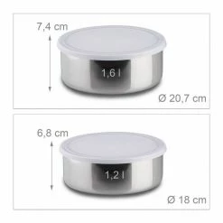 relaxdays Schale »Schüssel Set 5-teilig«, Edelstahl -Neuetischkultur Verkäufe 2022 5ad4e98d 2f4b 59c1 8efc e202569d82e0