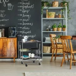 relaxdays Tablett »Serviertablett klappbar«, Stahl, Weiß Wei&szlig; Silber, Schwarz Silber -Neuetischkultur Verkäufe 2022 5b3b32ac 2b13 5089 bbd3 23cf80a17509