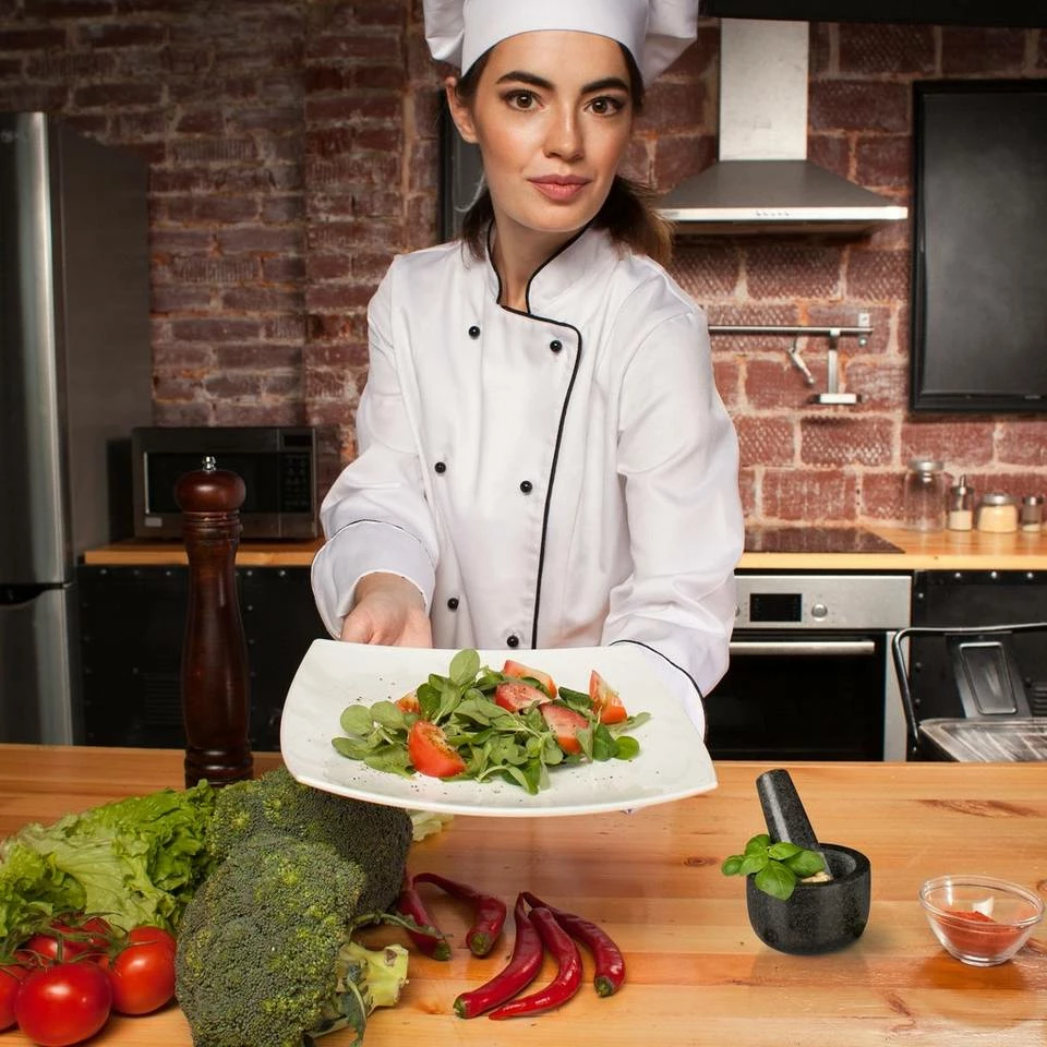 relaxdays Mörser »Granit Mörser mit Stößel klein« 2 relaxdays Mörser »Granit Mörser mit Stößel klein« – Bild 2