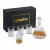 relaxdays Gläser-Set »Whisky Set 5-teilig«, Glas