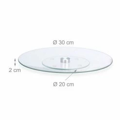 relaxdays Tortenplatte »Drehbare Tortenplatte Glas«, Glas -Neuetischkultur Verkäufe 2022 5c762856 fffe 5a76 a209 d144399b3a70