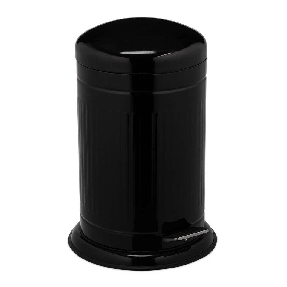 relaxdays Mülleimer »Mülleimer 12 l«, Schwarz Weiß Schwarz Silber, Schwarz Silber Silber, Grau Schwarz Silber 10 relaxdays Mülleimer »Mülleimer 12 l«, Schwarz Weiß Schwarz Silber, Schwarz Silber Silber, Grau Schwarz Silber – Bild 10