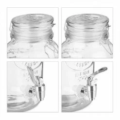 relaxdays Getränkespender Retro Getränkespender Set -Neuetischkultur Verkäufe 2022 5d188a76 0bda 5c56 933c 8d174818ad0d