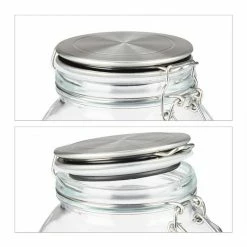 relaxdays Vorratsglas »Einmachglas 3er Set«, Glas, (3er Set) -Neuetischkultur Verkäufe 2022 5dc36c3c 4f8e 5fe6 8aac ce00777f76ce