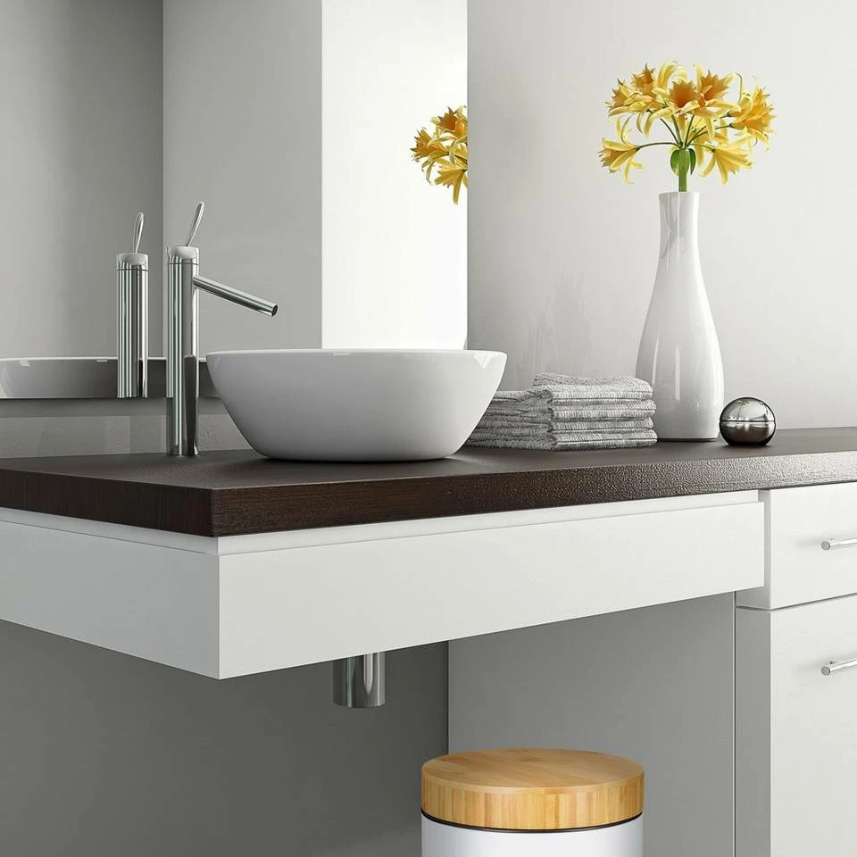 relaxdays Mülleimer »Mülleimer Bad 3 l«, Weiß 8 relaxdays Mülleimer »Mülleimer Bad 3 l«, Weiß – Bild 8