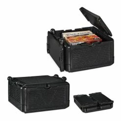 relaxdays Thermobehälter »2 x Thermobox für Essen 24 L«, Schaumstoff