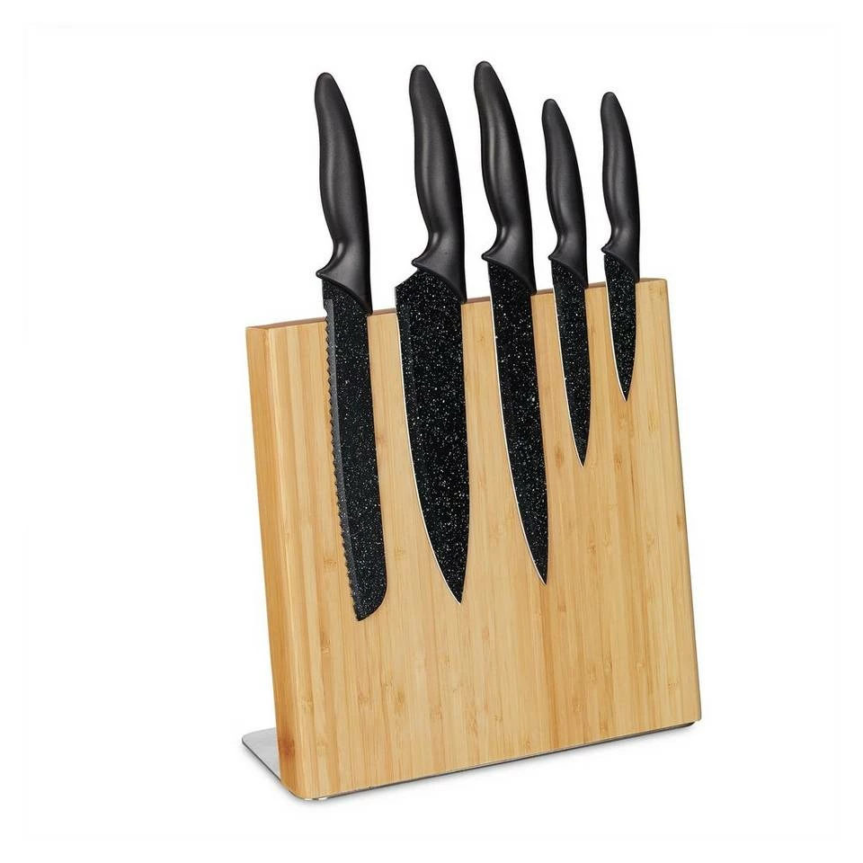 relaxdays Magnet-Messerblock »Bambus Messerblock magnetisch« 1 relaxdays Magnet-Messerblock »Bambus Messerblock magnetisch«