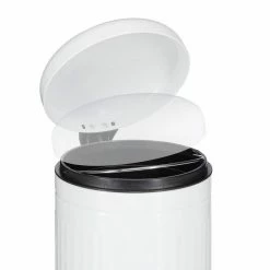 relaxdays Mülleimer »Retro Treteimer 20 Liter«, Weiß Grau, Wei&szlig;, Schwarz -Neuetischkultur Verkäufe 2022 5e6396a7 d0b5 5450 a68a 2867a74ebcfe